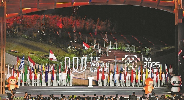 图为闭幕式, 热情, 小众运动在